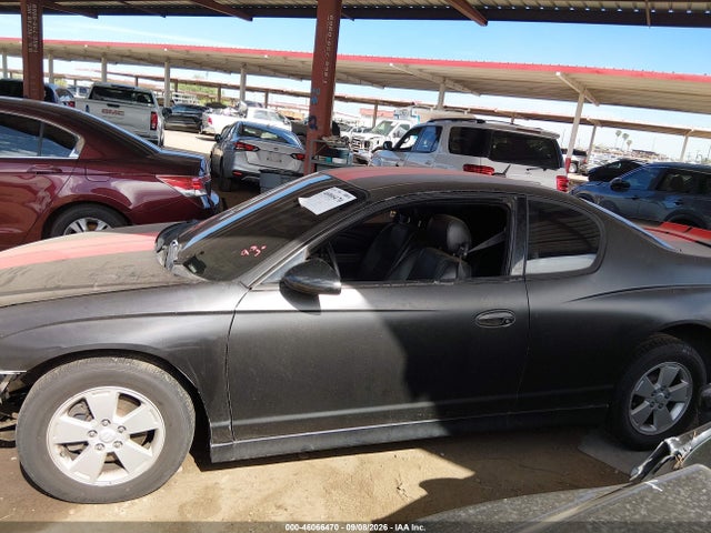 46066470 :رقم المزاد ، 2G1WL15C369316042 vin ، 2006 Chevrolet Monte Carlo Ss مزاد بيع