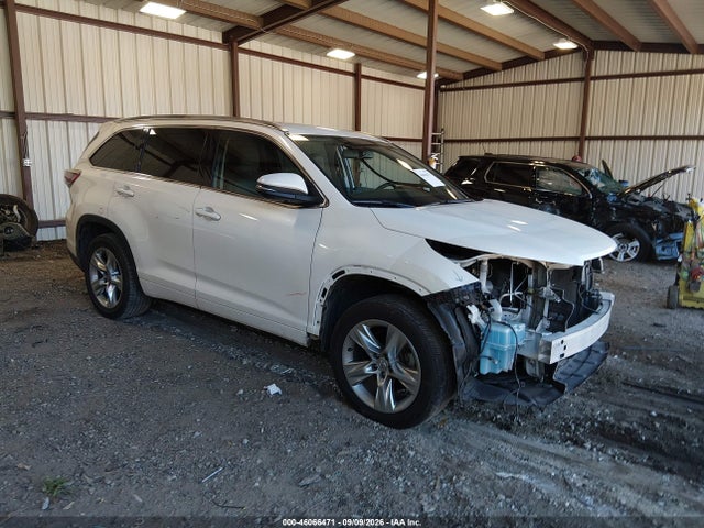 2014 Toyota Highlander Limited V6 მანქანა იყიდება აუქციონზე, vin: 5TDYKRFH4ES010758, აუქციონის ნომერი: 46066471