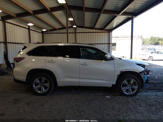 Продажа на аукционе авто 2014 Toyota Highlander Limited V6, vin: 5TDYKRFH4ES010758, номер лота: 46066471