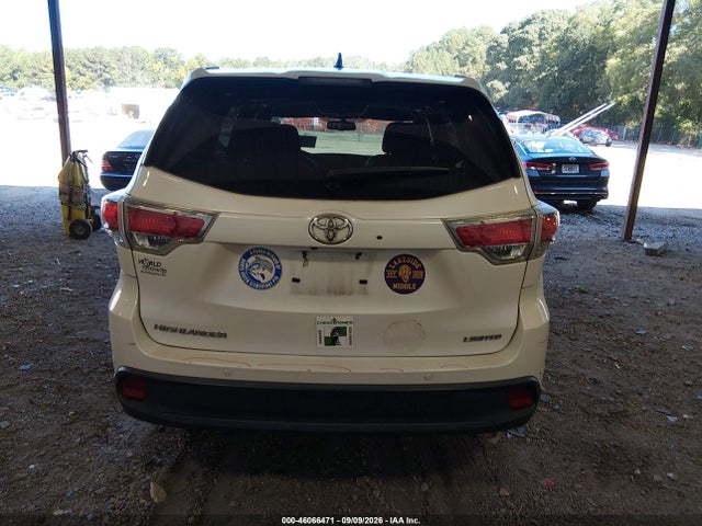 Продажа на аукционе авто 2014 Toyota Highlander Limited V6, vin: 5TDYKRFH4ES010758, номер лота: 46066471