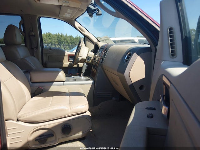 2006 Ford F-150 Fx4/lariat/xlt მანქანა იყიდება აუქციონზე, vin: 1FTPW14596FA31312, აუქციონის ნომერი: 46066517