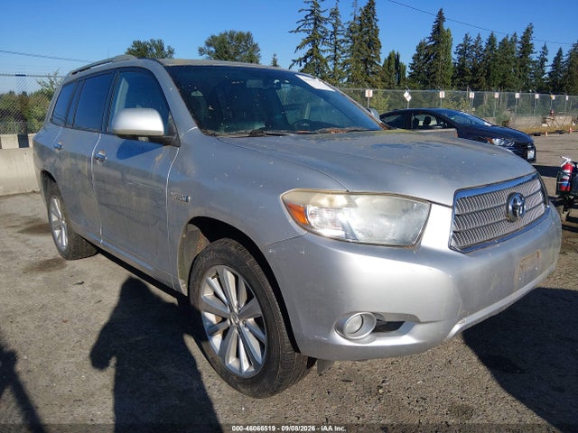 Auction sale of the 2008 Toyota Highlander Hybrid Limited, vin: JTEEW44A382020771, lot number: 46066519