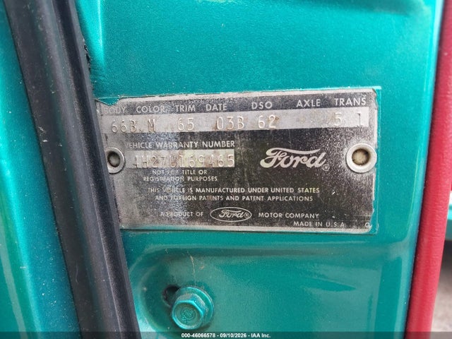 Aukcja sprzedaży 1964 Ford Ranchero, vin: 4H27U169465, numer aukcji: 46066578