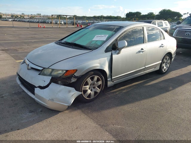 2007 Honda Civic Lx მანქანა იყიდება აუქციონზე, vin: 1HGFA16567L008761, აუქციონის ნომერი: 46066615