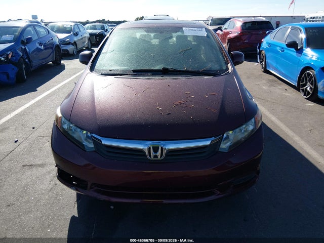 Продажа на аукционе авто 2012 Honda Civic Ex, vin: 2HGFB2F88CH569922, номер лота: 46066705