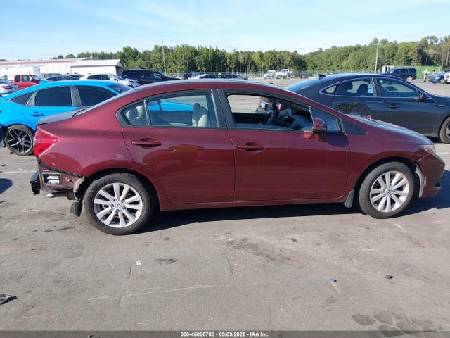 Продажа на аукционе авто 2012 Honda Civic Ex, vin: 2HGFB2F88CH569922, номер лота: 46066705