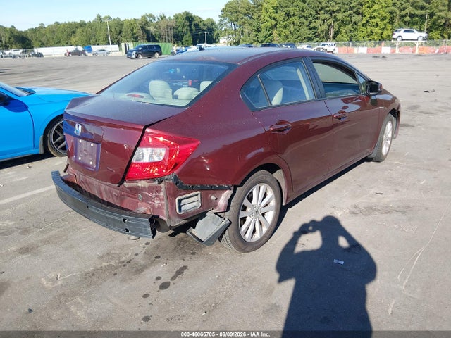 Продажа на аукционе авто 2012 Honda Civic Ex, vin: 2HGFB2F88CH569922, номер лота: 46066705
