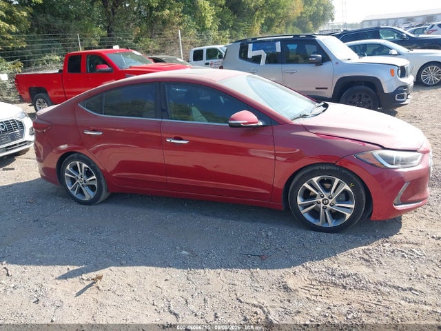 Продаж на аукціоні авто 2017 Hyundai Elantra Limited, vin: KMHD84LF7HU359671, номер лоту: 46066715