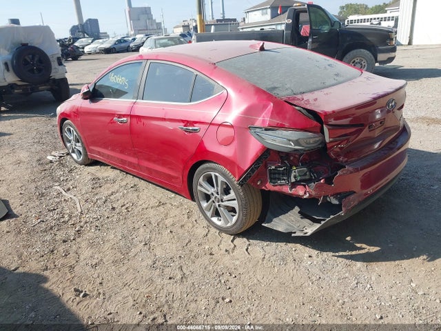 Продаж на аукціоні авто 2017 Hyundai Elantra Limited, vin: KMHD84LF7HU359671, номер лоту: 46066715