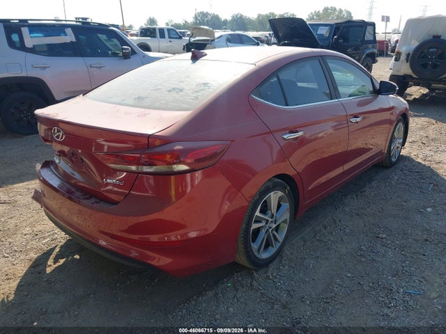 Продаж на аукціоні авто 2017 Hyundai Elantra Limited, vin: KMHD84LF7HU359671, номер лоту: 46066715