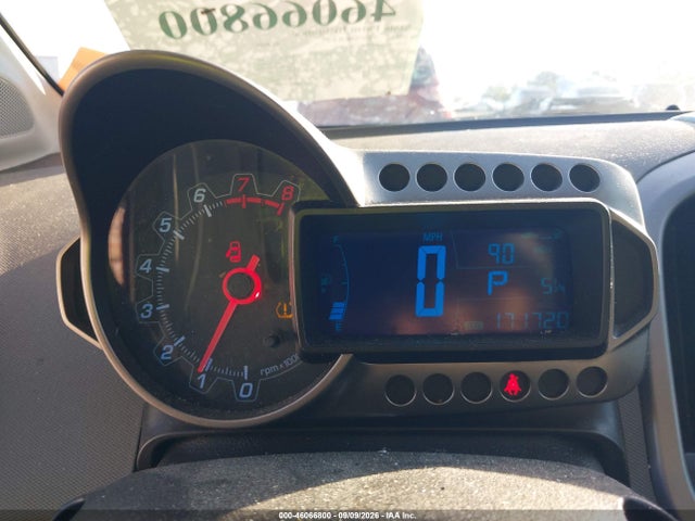 46066800 :رقم المزاد ، 1G1JC6SHXC4133842 vin ، 2012 Chevrolet Sonic 2lt مزاد بيع
