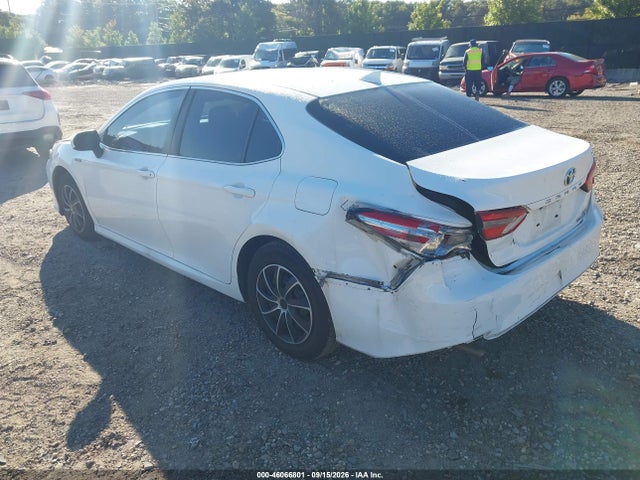 Продажа на аукционе авто 2020 Toyota Camry Le Hybrid, vin: 4T1C31AK1LU545353, номер лота: 46066801