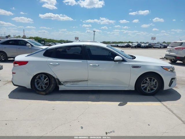 2019 Kia Optima Lx მანქანა იყიდება აუქციონზე, vin: 5XXGT4L30KG343220, აუქციონის ნომერი: 46066803