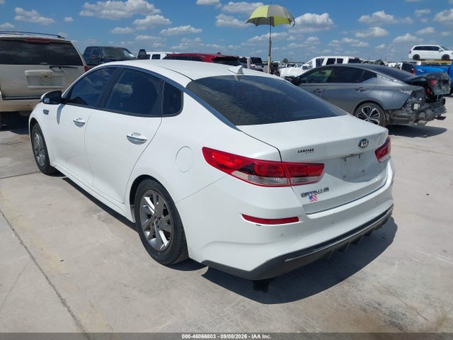2019 Kia Optima Lx მანქანა იყიდება აუქციონზე, vin: 5XXGT4L30KG343220, აუქციონის ნომერი: 46066803
