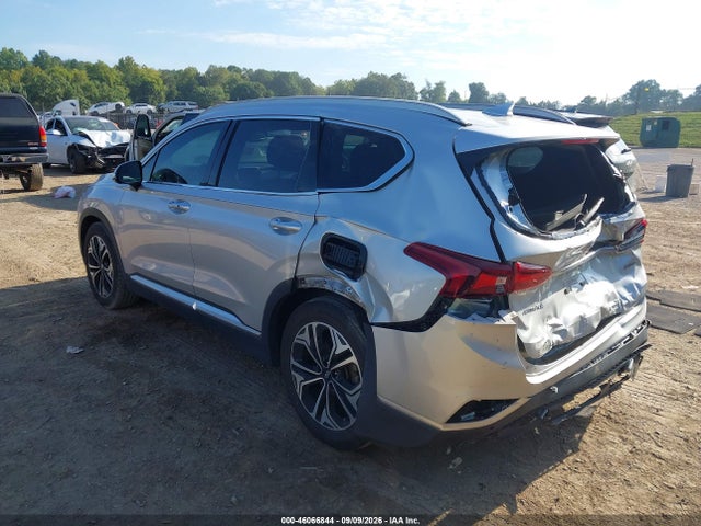 2019 Hyundai Santa Fe Limited 2.0t მანქანა იყიდება აუქციონზე, vin: 5NMS53AA3KH127928, აუქციონის ნომერი: 46066844