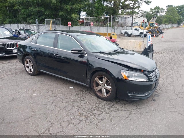 Auction sale of the 2013 Volkswagen Passat 2.5l Se, vin: 1VWBP7A36DC090004, lot number: 46066854
