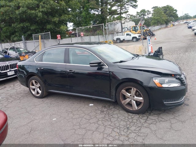 Продажа на аукционе авто 2013 Volkswagen Passat 2.5l Se, vin: 1VWBP7A36DC090004, номер лота: 46066854