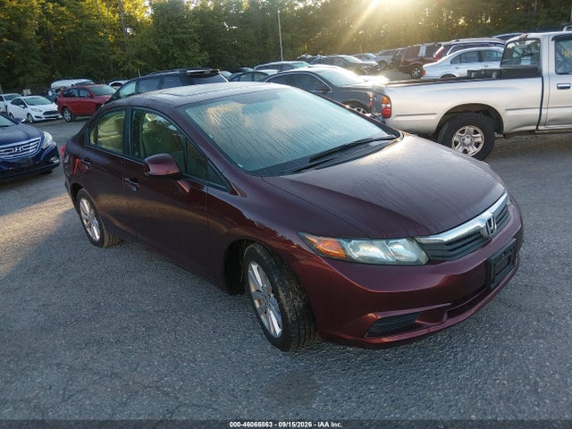 46066863 :رقم المزاد ، 19XFB2F89CE343236 vin ، 2012 Honda Civic Ex مزاد بيع