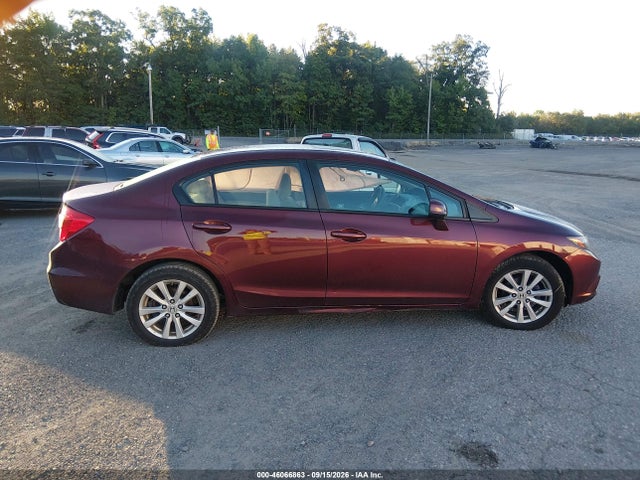 46066863 :رقم المزاد ، 19XFB2F89CE343236 vin ، 2012 Honda Civic Ex مزاد بيع