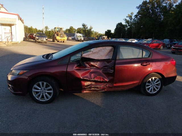 46066863 :رقم المزاد ، 19XFB2F89CE343236 vin ، 2012 Honda Civic Ex مزاد بيع