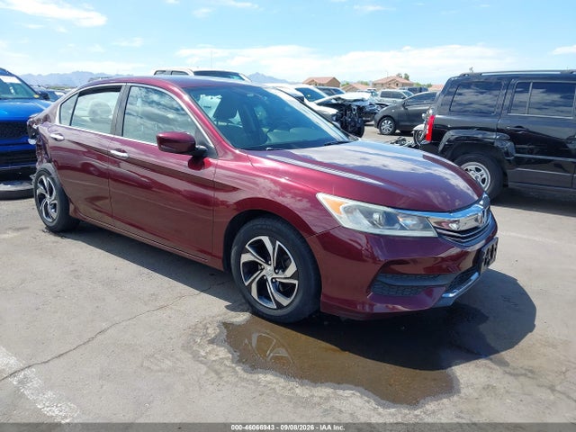 Продажа на аукционе авто 2016 Honda Accord Lx, vin: 1HGCR2F39GA101561, номер лота: 46066943