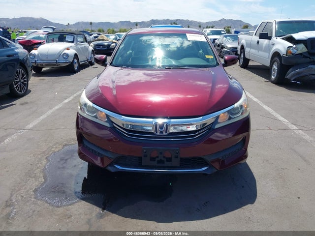 Продажа на аукционе авто 2016 Honda Accord Lx, vin: 1HGCR2F39GA101561, номер лота: 46066943