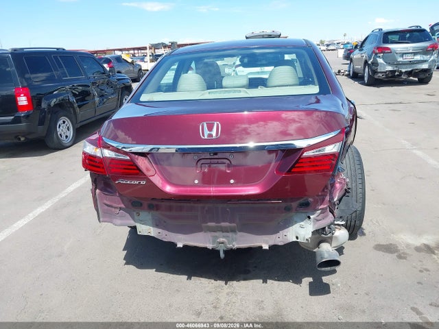 Продажа на аукционе авто 2016 Honda Accord Lx, vin: 1HGCR2F39GA101561, номер лота: 46066943