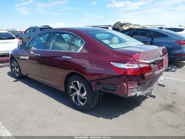 Продажа на аукционе авто 2016 Honda Accord Lx, vin: 1HGCR2F39GA101561, номер лота: 46066943