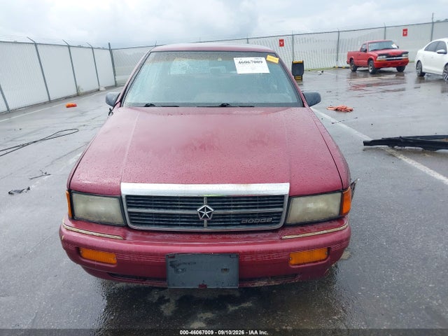 1991 Dodge Spirit მანქანა იყიდება აუქციონზე, vin: 1B3XA4636MF678597, აუქციონის ნომერი: 46067009