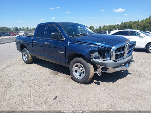 Продажа на аукционе авто 2008 Dodge Ram 1500 St/sxt, vin: 1D7HA18N58J186345, номер лота: 46067047