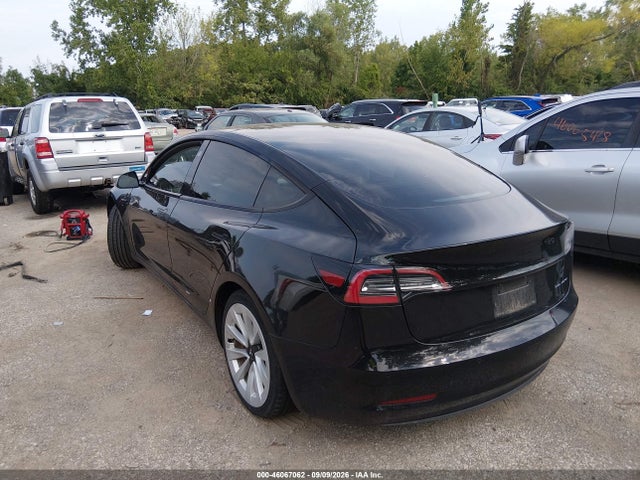 5YJ3E1EB7NF176177 Tesla Model 3 Long Range Dual Motor All-wheel Drive
