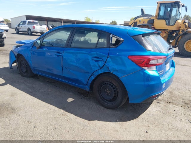 2020 Subaru Impreza 5-door მანქანა იყიდება აუქციონზე, vin: 4S3GTAB60L3720723, აუქციონის ნომერი: 46067091