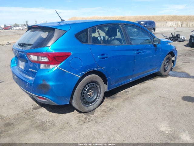 2020 Subaru Impreza 5-door მანქანა იყიდება აუქციონზე, vin: 4S3GTAB60L3720723, აუქციონის ნომერი: 46067091