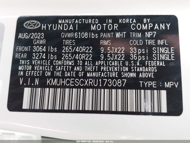 Genesis Gv80 3.5t Awd 2024 KMUHCESCXRU173087 Image 9
