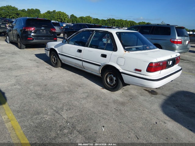 46067153 :رقم المزاد ، JT2AE94A5N0295478 vin ، 1992 Toyota Corolla Dlx مزاد بيع