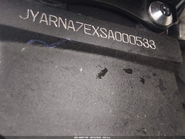 2025 Yamaha Yzf1000 მანქანა იყიდება აუქციონზე, vin: JYARNA7EXSA000533, აუქციონის ნომერი: 46067160