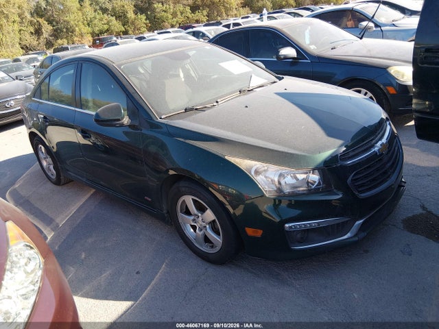 Продаж на аукціоні авто 2015 Chevrolet Cruze 1lt Auto, vin: 1G1PC5SB8F7153588, номер лоту: 46067169