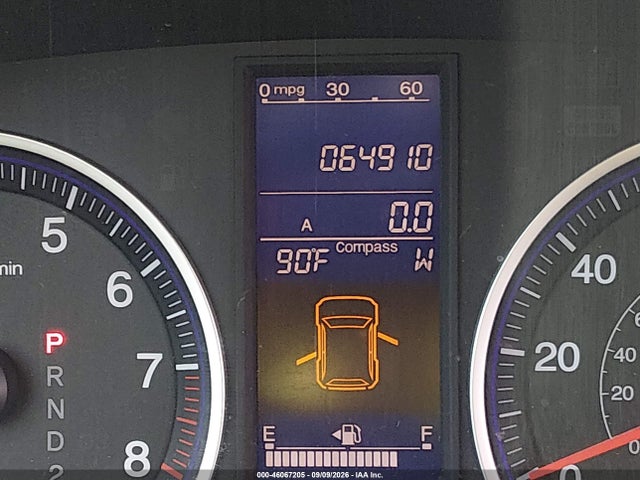 46067205 :رقم المزاد ، 3CZRE4H51AG705610 vin ، 2010 Honda Cr-v Ex مزاد بيع