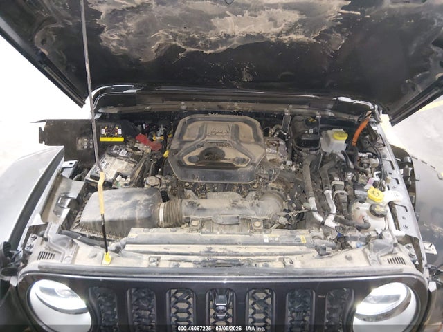 46067225 :رقم المزاد ، 1C4JJXR61MW675554 vin ، 2021 Jeep Wrangler 4xe Unlimited Rubicon 4x4 مزاد بيع