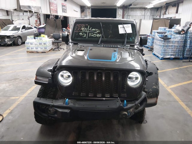 46067225 :رقم المزاد ، 1C4JJXR61MW675554 vin ، 2021 Jeep Wrangler 4xe Unlimited Rubicon 4x4 مزاد بيع