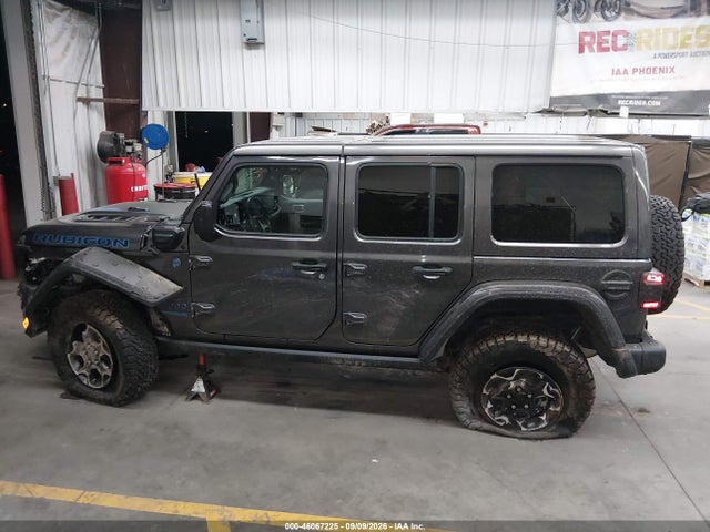 46067225 :رقم المزاد ، 1C4JJXR61MW675554 vin ، 2021 Jeep Wrangler 4xe Unlimited Rubicon 4x4 مزاد بيع