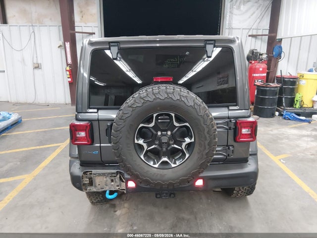 46067225 :رقم المزاد ، 1C4JJXR61MW675554 vin ، 2021 Jeep Wrangler 4xe Unlimited Rubicon 4x4 مزاد بيع