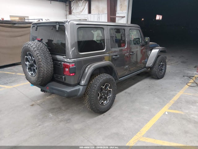 46067225 :رقم المزاد ، 1C4JJXR61MW675554 vin ، 2021 Jeep Wrangler 4xe Unlimited Rubicon 4x4 مزاد بيع