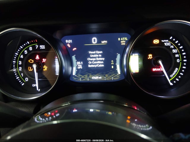 46067225 :رقم المزاد ، 1C4JJXR61MW675554 vin ، 2021 Jeep Wrangler 4xe Unlimited Rubicon 4x4 مزاد بيع