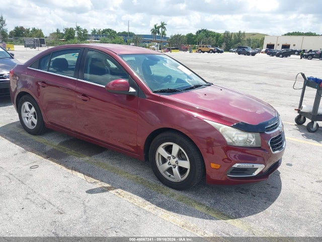 Продажа на аукционе авто 2015 Chevrolet Cruze 1lt Auto, vin: 1G1PC5SB5F7137168, номер лота: 46067241