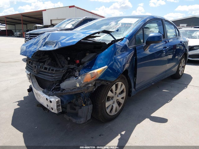 46067339 :رقم المزاد ، 2HGFB2F59CH581566 vin ، 2012 Honda Civic Lx مزاد بيع
