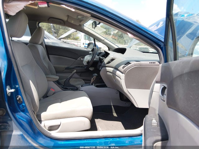 46067339 :رقم المزاد ، 2HGFB2F59CH581566 vin ، 2012 Honda Civic Lx مزاد بيع