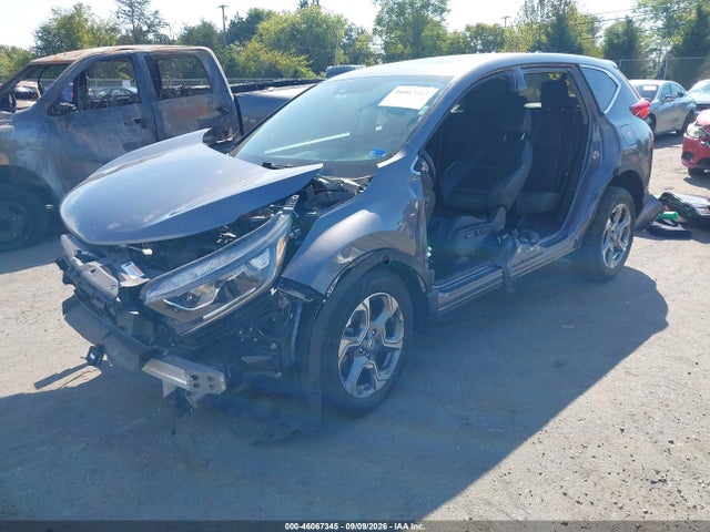 46067345 :رقم المزاد ، 7FARW2H83JE047848 vin ، 2018 Honda Cr-v Ex-l/ex-l Navi مزاد بيع