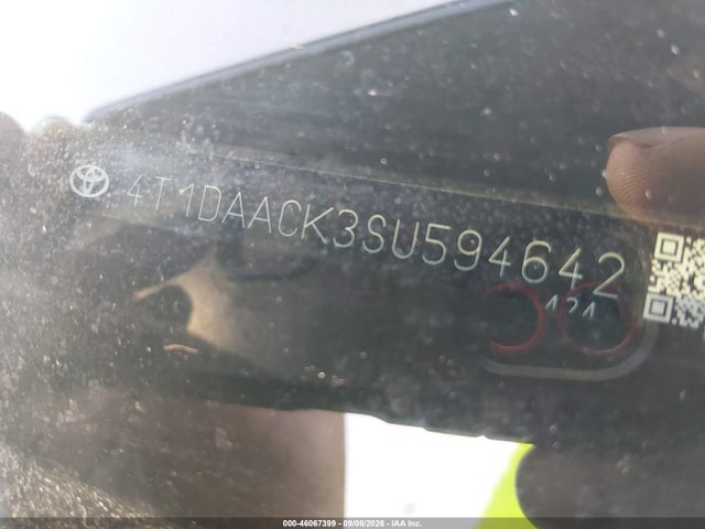 2025 Toyota Camry Le მანქანა იყიდება აუქციონზე, vin: 4T1DAACK3SU594642, აუქციონის ნომერი: 46067399
