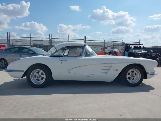 46067409 :رقم المزاد ، J58S108846 vin ، 1958 Chevrolet Corvette مزاد بيع